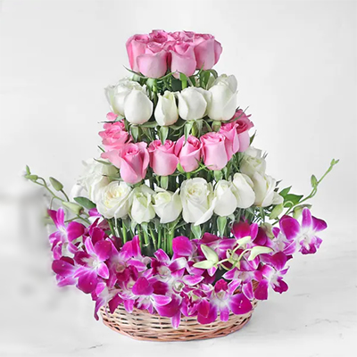 "Truly Yours Flower basket (Krish) - Click here to View more details about this Product